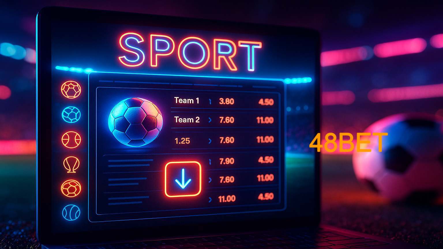 Variedade de Esportes