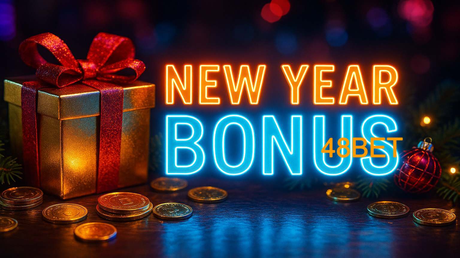 Promoções de Ano Novo no 48BET